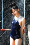 hair_bun one-piece_swimsuit sashihara_rino swimsuit wet wpb_122 rating:Safe score:0 user:nil!