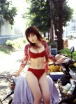 bikini blouse cleavage kumada_youko ns_eyes_154 open_clothes swimsuit rating:Safe score:0 user:nil!