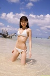 beach bikini cleavage dgc_0916 matsumaka_minami ocean side-tie_bikini swimsuit wet rating:Safe score:0 user:nil!