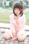 cosplay dress fate/series fate/stay_night hair_ribbon hazuki_minami matou_sakura rating:Safe score:2 user:pixymisa