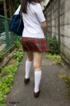 ass blouse bookbag girlz_high kneesocks mina_(ii) pleated_skirt school_uniform side-b_098 skirt rating:Safe score:0 user:nil!