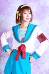 armband cosplay hairband hair_ribbons hyuuga miniskirt pleated_skirt sailor_uniform school_uniform skirt suzumiya_haruhi suzumiya_haruhi_no_yuuutsu rating:Safe score:0 user:nil!