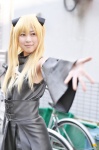 blonde_hair cosplay detached_sleeves dress golden_darkness hikami_runa to_love-ru twintails rating:Safe score:0 user:nil!
