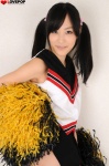 cheerleader_uniform hamada_yuri pleated_skirt pom_poms skirt tank_top twintails rating:Safe score:0 user:nil!