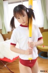 baseball_bat buruma costume gym_uniform moriyama_kana shorts tshirt twintails rating:Safe score:0 user:nil!