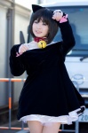 animal_ears bell cat_ears collar cosplay crinoline dress inami_yuri original rating:Safe score:1 user:pixymisa