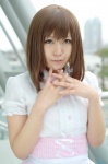 apron blouse cosplay miniskirt original shimizu_miki skirt waitress waitress_uniform rating:Safe score:1 user:nil!