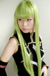 cc code_geass cosplay detached_sleeves dress green_hair momose_riyu rating:Safe score:0 user:nil!