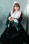 cosplay headscarf heterochromia rozen_maiden suiseiseki velvet_dress yuuna rating:Safe score:1 user:darkgray