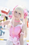 blonde_hair choker cosplay dress hairbows ruzu tagme_character tagme_series twintails rating:Safe score:0 user:nil!