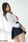 ass costume girlz_high ishii_kaori miniskirt pleated_skirt sailor_uniform school_uniform skirt rating:Safe score:1 user:nil!