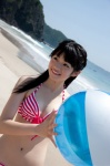 beach bikini cleavage hello_project_digital_books_80 maeda_yuuka ocean side-tie_bikini swimsuit rating:Safe score:0 user:nil!