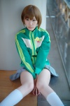 cosplay kneehighs megami_tensei minatsuki_naru persona persona_4 pleated_skirt satonaka_chie skirt track_jacket rating:Safe score:1 user:pixymisa