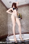 bathroom bathtub beautyleg_774 bikini cleavage pantyhose sabrina sheer_legwear swimsuit underboob rating:Safe score:0 user:nil!