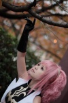 anya_alstreim code_geass cosplay croptop elbow_gloves gloves hairband midriff pink_hair shirayuki_himeno rating:Safe score:0 user:nil!