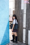 blouse bookbag kneesocks orita_yuina pleated_skirt school_uniform skirt rating:Safe score:0 user:nil!
