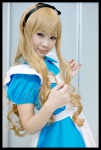 alice_in_wonderland alice_(wonderland) blonde_hair cosplay dress hiromichi rating:Safe score:0 user:Log