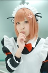 apron boku_wa_tomodachi_ga_sukunai cosplay dress hairband kusunoki_yukimura maid maid_uniform orange_hair wacha rating:Safe score:0 user:nil!