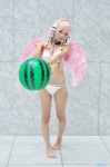barefoot beach_ball bikini collar cosplay ikaros nakko nitro_super_sonic pink_hair sora_no_otoshimono swimsuit wings rating:Safe score:2 user:nil!