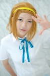 blouse cosplay gingamu hairband k-on! orange_hair school_uniform tainaka_ritsu rating:Safe score:0 user:nil!