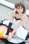 cosplay detached_sleeves dress guitar hirasawa_yui kishigami_hana k-on! rating:Safe score:0 user:nil!