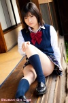 blouse kneesocks koide_mai pleated_skirt school_uniform skirt sweater_vest rating:Safe score:0 user:nil!