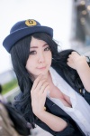 blazer blouse bowler cleavage cosplay police_uniform policewoman ran_(zone-00) reiju zone-00 rating:Safe score:0 user:pixymisa