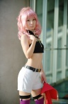anya_alstreim code_geass cosplay croptop hairband maropapi pink_hair shorts thighhighs rating:Safe score:0 user:nil!