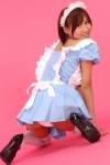 apron ass costume dress hairband maid maid_uniform sekiguchi_honoka thighhighs zettai_ryouiki rating:Safe score:2 user:nil!