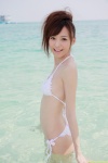 bikini dgc_0953 kishi_aino ocean side-tie_bikini swimsuit wet rating:Safe score:1 user:nil!