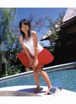 1_or_8 kawamura_yukie pool skirt sleeveless_blouse rating:Safe score:0 user:nil!