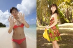 beach bikini cleavage dress lida_riho ocean straw_hat sweeteen swimsuit wet rating:Safe score:0 user:nil!