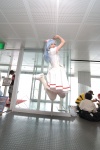blue_hair cosplay crosscrossplay jumping kouno_tooru kouzuki_suzuka nurse nurse_cap nurse_uniform pantyhose princess_princess rating:Safe score:0 user:nil!