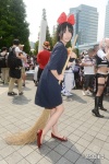 broom cosplay dress hairbow kiki kiki's_delivery_service kuroneko rating:Safe score:2 user:nil!