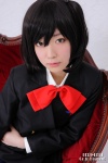 another blazer blouse bowtie cosplay heterochromia misaki_mei natsuki_(iii) rating:Safe score:0 user:pixymisa