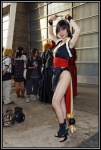 cosplay fan fatal_fury hair_ribbon kunoichi minegishi_saya pantyhose shiranui_mai rating:Safe score:0 user:pixymisa