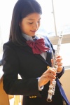 blazer blouse flute instrument kawashima_umika pleated_skirt school_uniform skirt ys_web_506 rating:Safe score:0 user:nil!