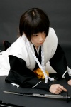 bleach cosplay katana kimono soifon sword tachibana_minami twin_braids rating:Safe score:1 user:nil!