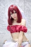 cosplay headband henrietta_de_tristain panties pantyhose red_hair rushi skirt tubetop zero_no_tsukaima rating:Safe score:0 user:pixymisa