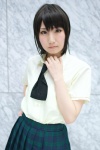 blouse boku_wa_tomodachi_ga_sukunai cosplay mikazuki_yozora pantyhose pleated_skirt school_uniform skirt yuushi rating:Safe score:0 user:nil!