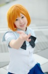 cosplay orange_hair pleated_skirt rio sailor_uniform school_uniform skirt tagme_character tagme_series rating:Safe score:0 user:nil!