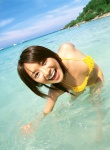 beach bikini cleavage kamata_natsumi ocean swimsuit wet ys_web_300 rating:Safe score:1 user:nil!