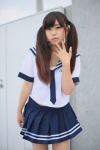 cosplay pleated_skirt sailor_uniform school_uniform skirt tagme_character tagme_series twintails yukimura_suzuran rating:Safe score:0 user:nil!