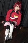 boots cosplay gundam gundam_seed gundam_seed_destiny red_hair suzukaze_yuuki thighhighs uniform rating:Safe score:1 user:nil!