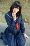 cosplay ichigo_100 kneesocks pleated_skirt sailor_uniform school_uniform skirt toujou_aya wakame rating:Safe score:0 user:nil!