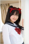 cosplay original orihime pleated_skirt sailor_uniform school_girl school_uniform skirt twintails rating:Safe score:0 user:nil!