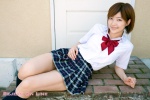 blouse kanon_(ii) kneesocks pleated_skirt school_uniform skirt rating:Safe score:0 user:nil!