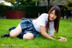 blouse bookbag kamakura_misaki kneesocks pleated_skirt school_uniform skirt rating:Safe score:0 user:nil!