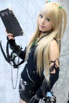 amane_misa blonde_hair cosplay death_note fishnet_pantyhose kipi pantyhose rating:Safe score:0 user:darkgray