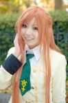 blazer blouse code_geass cosplay orange_hair school_uniform shirley_fenette tie yuzunyan rating:Safe score:0 user:nil!